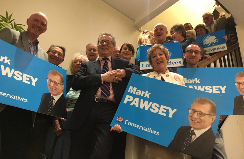 Mark Pawsey is our candidate