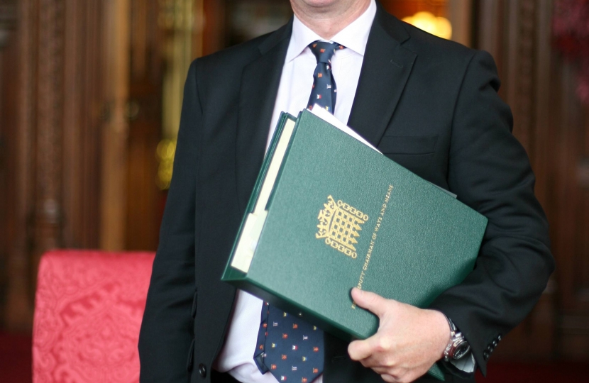 Nigel Evans MP, Deputy Speaker of the House of Commons