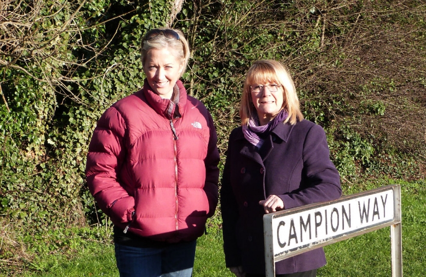 Rugby Conservative County Councillors, Helen Walton and Carolyn Robbins